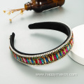 fashionable hot sale rhinestone colorful bling hairbands